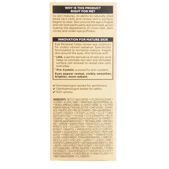 L’Oreal Paris Age Prefect Eye Renewal  0.5 fl. Oz - Picture 5 of 6